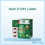 [Nutri D Day] Eye Lutein 30 capsules Softgels Super Lutein 6 vitamins 5 Minerals Korean well being Health *Nutri D Day