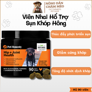 Pet Honesty - Hip + Joint Health - Viên Nhai Cải Thiện Sụn Khớp và Hông Cho Chó