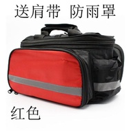 【TikTok】Bicycle Bag Mountain Bike Rear Rack Bag Carry Bag Storage Bag Rear Backseat Bag Cycling Bag Bicycle Rear Frame A