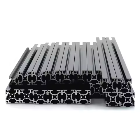 V-CORE 3 PACKAGES BLACK 3030 European Standard Anodized Aluminum Profile Extrusion CNC 3D Printer V-