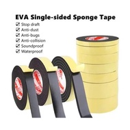MKR 3m/5m/10m Single Side Adhesive Waterproof Weather Stripping Foam Sponge Rubber Tape 10mm-50mm