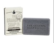 The Grandpa Soap Co. Charcoal Cleansing Detoxify Bar Soap 神奇爺爺牌 木炭潔膚排毒香皂 1.35oz / 38g【010486009138】