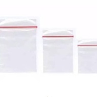 HSW- PLASTIC CLIP (25 x 16) ZIP LOCK BAG CONTENTS 10 PCS Plastic Clip Bag .z