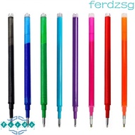 JENNIFERDZSG Erasable Pen Refill, 0.7mm 0.5mm Smooth Writing Erasable Refill Rod, School Supplies Replaceable Blue Black Multicolor Gel Pen Refill Stationery