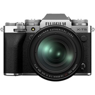 FUJIFILM X-T5 數位相機 + XF 16-80mm 變焦鏡組 公司貨--銀色