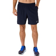 ASICS : 2011D230.400 ASICS SILVER 7IN SHORT MEN RUNNING ผู้ชาย กางเกงขาสั้น ของแท้  MIDNIGHT