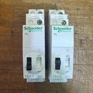 Impluse relay iTL 16A 1p 1no Schneider A9C30811