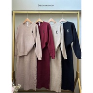 BKK PREMIUM KNITTED TERNO/COORDS FOR WOMEN LONGSLEEVE IDEAL FOR AIRPORT OUTFIT, GRADUATION