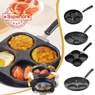 Thickened Four-hole Heart-shaped Non-stick Omelette Omelette Stovetop Pan Universal Pan H7c8