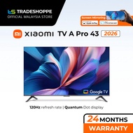 [NEW] Xiaomi TV A Pro 43 2026 - 4K QLED Quantum Display | 60Hz High Refresh rate
