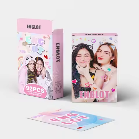 92pcs Englot Engfa & Charlotte Thailand Beauty Pageant Mini Cards Fan-Made Collectibles