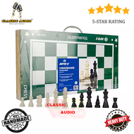 Chess Board Set Tournament Size 20 x 20 Inch Wooden Foldable Imported  Best Quality