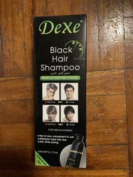 英國Dexe plant series speedy hair color shampoo natural black染髮洗頭水 只須8分鐘自然黑（not 美源髮采、50惠）