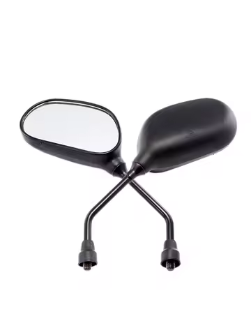 Motorcycle Side Mirrors for Yamaha YBR125 YBR125K/G/ED YB125 XTZ125 DT175 for Suzuki Haojue EN125 HJ