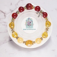 MyCrystalTable | Aries Zodiac Crystal Bracelet | Wristful of Crystals