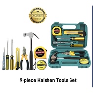 9PCS Home Tool Set for Home Repair Tool Set Household Kaishen Tool Kits With Screwdrivers Pliers