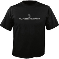 OCTOBER VERY OWN LOGO Custom Tshirt BLACK COLOR (S-3XL)