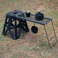 ISE MOUNT MULTIFUNCTION FOLDING TABLE GRID TABLE STOOL SIDE HANGING TABLE