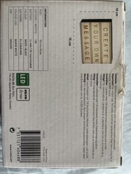 Rusta LED 字母燈箱