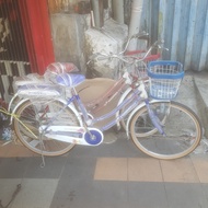 Sepeda Mini Ban 26 Keranjang CTB Phoenix Star Merah Biru Bekas Pakai
