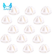 20 Pcs Grid Cube Connector ABS Connectors For Wire Shelving (White)