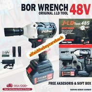 bor JLD Tools 48S Buka Baut Cordless Impact Wrench Cordless