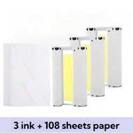 KP108 Canon SELPHY CP1500ชุดเครื่องพิมพ์ภาพขนาดกะทัดรัด Wifi ไร้สายสำหรับ KP-108IN RP-108 KP-36 KL-3