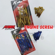 KINGDRAG ENGINE SCREW / ENGINE SKRU LC5S / Y15ZR / SRL115 / EX5 / LC135 KINGDRAG