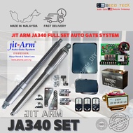 JA340 Jit-Arm AUTO GATE SYSTEM FULL SET -READY STOCK HEAVY DUTY HIGH QUALITY SWING/FOLDING AUTO GATE