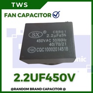 TWS kipas kapasitor|fan capacitor 2.2UF450V