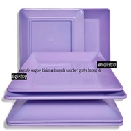 ALGII SHOP _ MURAH 6 PCS PIRING SAJI KOTAK MELAMIN ORIGINAL DINER WARE TEBAL KUAT DAN ANTI PECAH TAH
