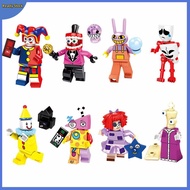 2024 8PCS The Amazing Digital Circus Action Figure Building Blocks Set Gift Digital Circus Block Toy