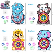 [ Genius Baby House ] Baby Kids Carrtoon Animal Dart Board Toys Game T3931