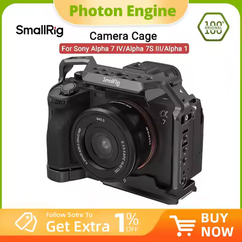 SmallRig Full Dslr for Sony A7 IV a7m4 Camera Cage Rig for Sony Alpha 7 IV/A7S III/A1/A7R IV with Mu