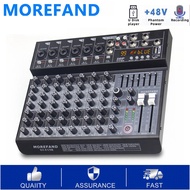 Professional stage audio mixer DJ4/DJ6/DJ8 Home USB Bluetooth sound equipment set digital mixer