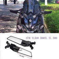 For SYM TL500 500TL TL 500 New Motorcycle Rear View Mirrors Adjustable Aluminum Mirror Accessories S