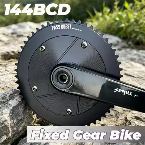 PASS QUEST 144BCD Chainring For Sugino Zen 42 44t 46t 48 50 52 54t 56t 58t 60 Teeth 47t 49t 53t 55t 