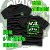 kaos anak channa maru baju cana anak tshirt chana kids gambar ikan snake head snakehead canna predat