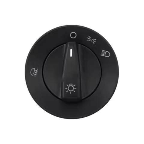 Car Headlight Switch Light Control Button for VW Jetta Bora Golf Passat Beetle Polo Skoda Fabia 1C09