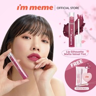 IM MEME OFFICIAL Lip Silhouette Matte Velvet Tint (12 Colors) - Fluffy Fitting With Matte Finish