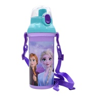 Lilfant Disney Frozen Elsa Anna Plastic Water Bottle Shoulder Strap 480ml