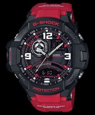 深水埗 有門市  G-SHOCK 全新正貨 1年保養 CASIO 錶 卡西歐 GSHOCK 男裝/女裝/手錶 卡西欧 GA-1000-4B GA1000-4B ga-1000-4 ga1000-4 紅