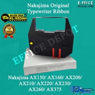 Effice Depot - Nakajima AX150~AX160~AX200~AX210~AX220~AX230~AX260~AX375 Original Typewriter Ribbon