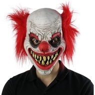 Topeng Menakutkan Halloween Pesta Kostum Lateks Topeng Badut Menakutkan