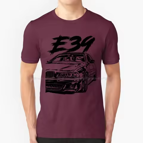 E39 " Dirty Style " T Shirt 100% Cotton Tee E39 Enthusiast E39 Lover E39 Tuning Bavarian Engine Work