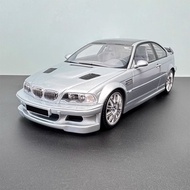 OTTO 1:18 for E46 M3 GTR Silver Resin Car Model OT1128