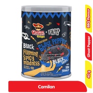 Mister Potato Ghost Pepper Black Crisp BBQ Flavor 40g Potato Chips