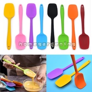Long Handle Silicone Cream Spatula Mixing Batter Resistant Baking Scraper Brush Butter Mixer Brushes Cake Tools Cooking