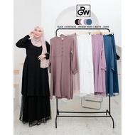 Haruka TUTU SKIRT SET BY RGW CRINGKLE MIX TYLEDOT