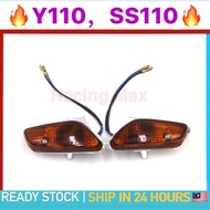 YAMAHA Y110 SS Y110SS SS1 SS110 FRONT SIGNAL ASSY SET (R/L)  FRONT SIGNAL LAMP LAMPU SIGNAL DEPAN  S